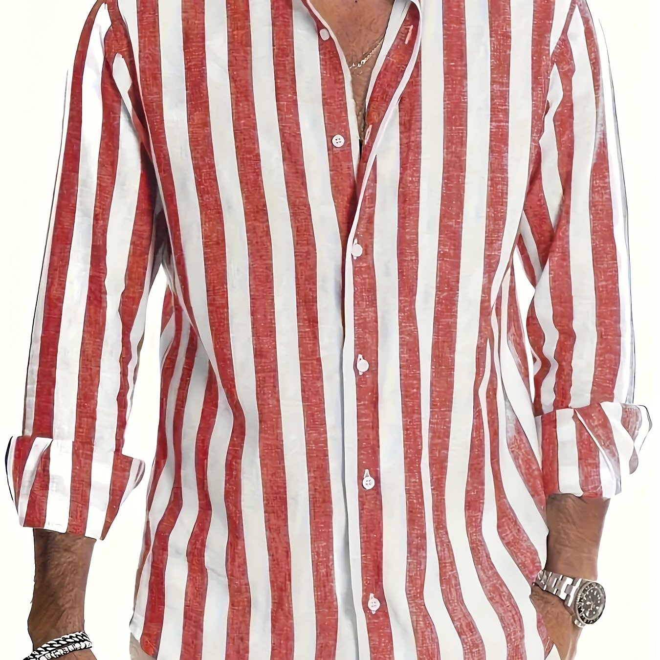 Brooks | Coastal Stripe Button-Up Shirt