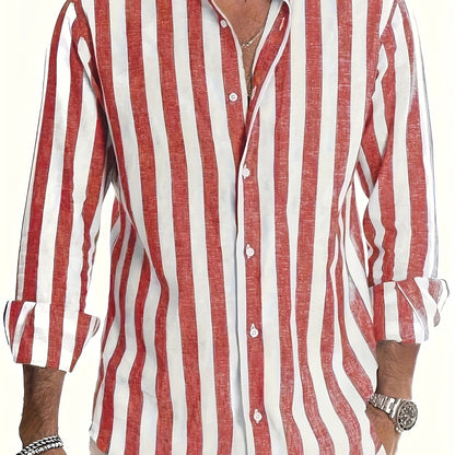 Brooks | Coastal Stripe Button-Up Shirt