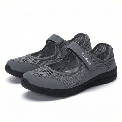Breathable Mesh Mary Jane Sneaker