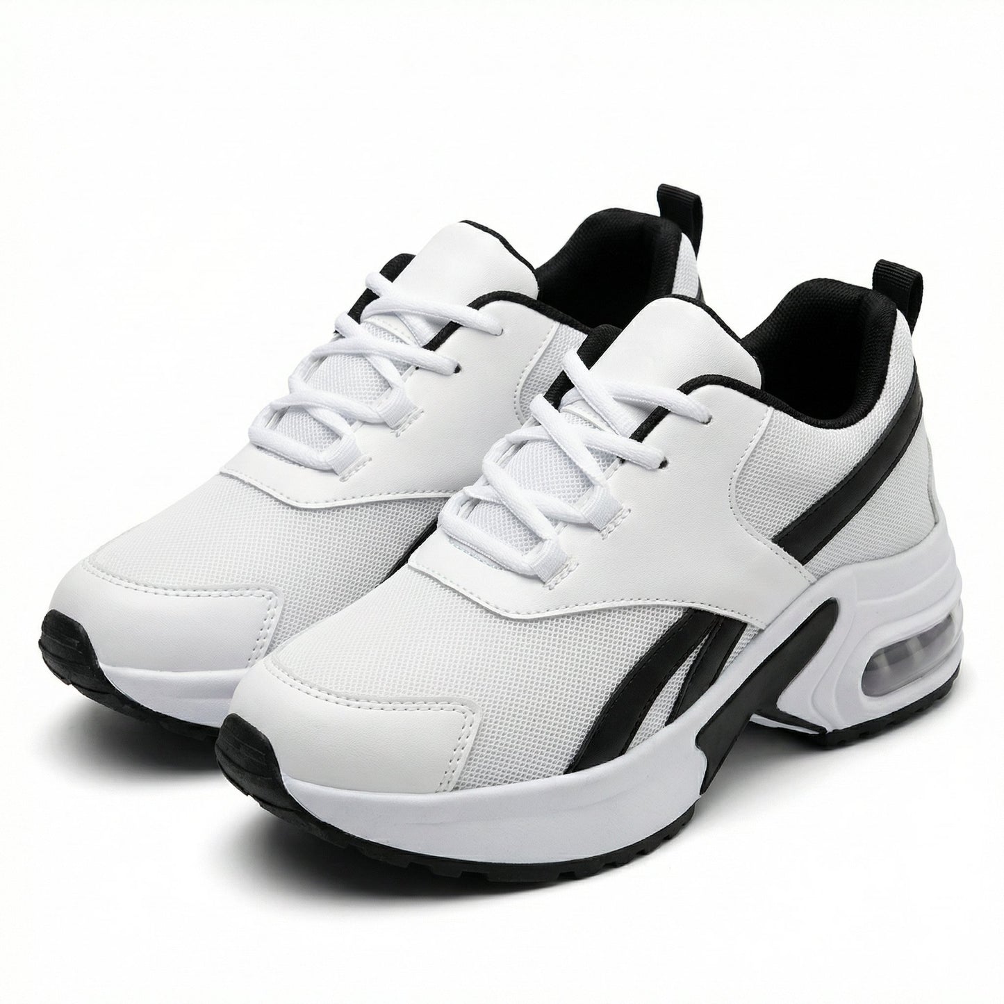 Lace-Up Air Cushion Chunky Sneaker