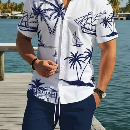 Harborline | Coastal Escape Shirt & Short Set