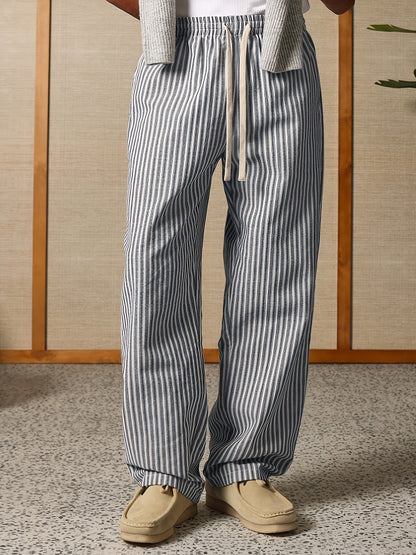 Calloway | Relaxed Striped Drawstring Trousers