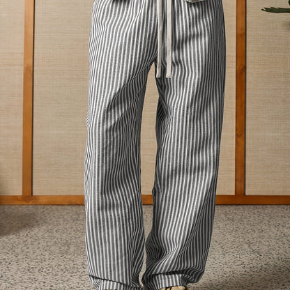 Calloway | Relaxed Striped Drawstring Trousers