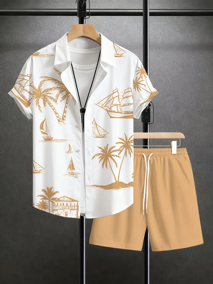 Harborline | Coastal Escape Shirt & Short Set
