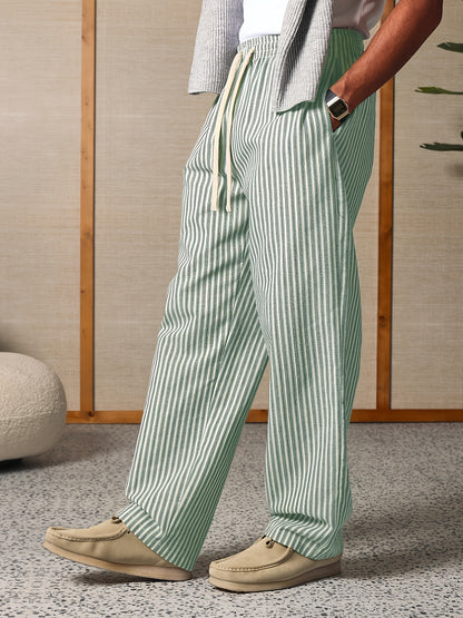 Calloway | Relaxed Striped Drawstring Trousers