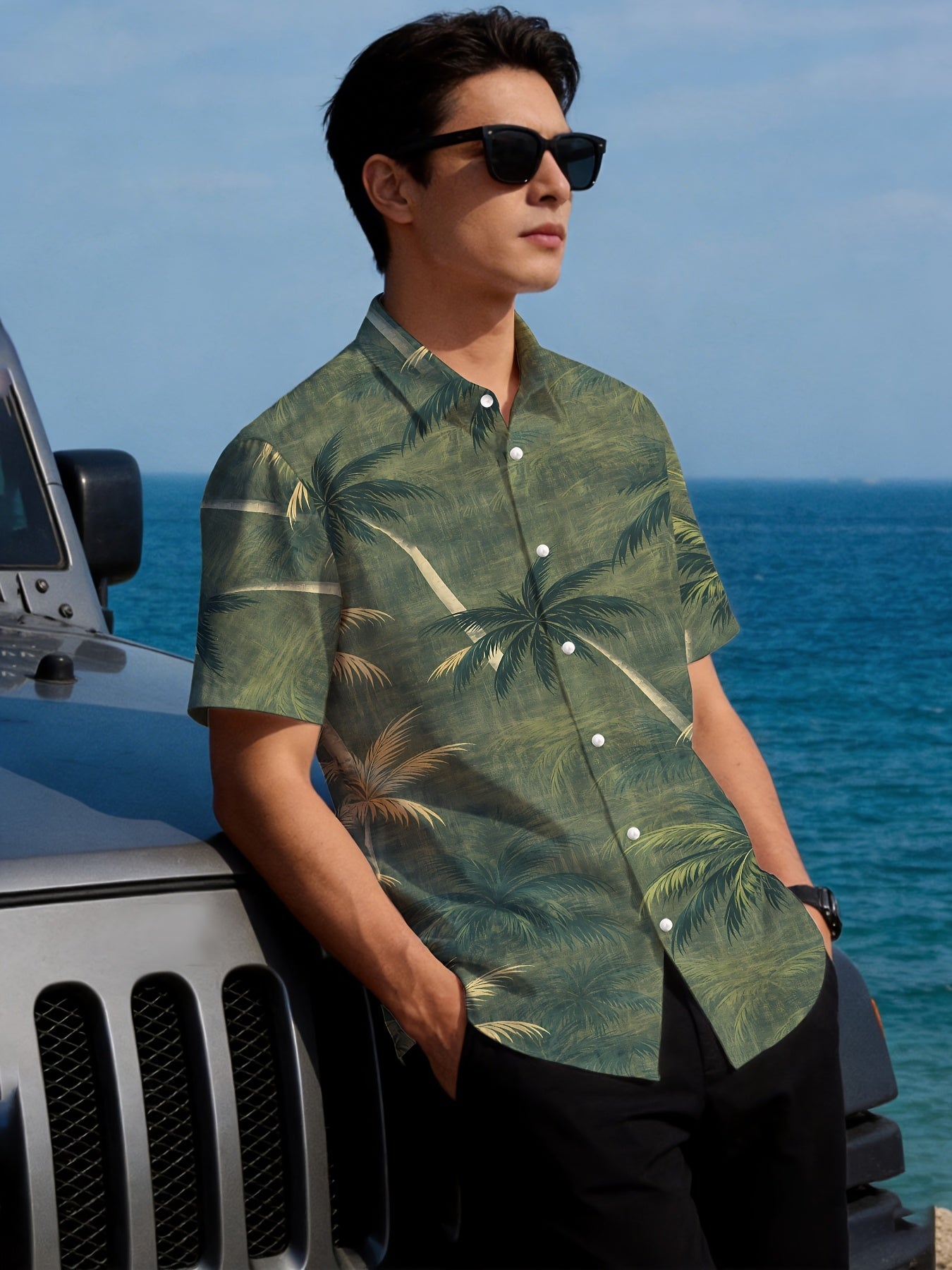 Caspian | Palm Grove Short-Sleeve Shirt