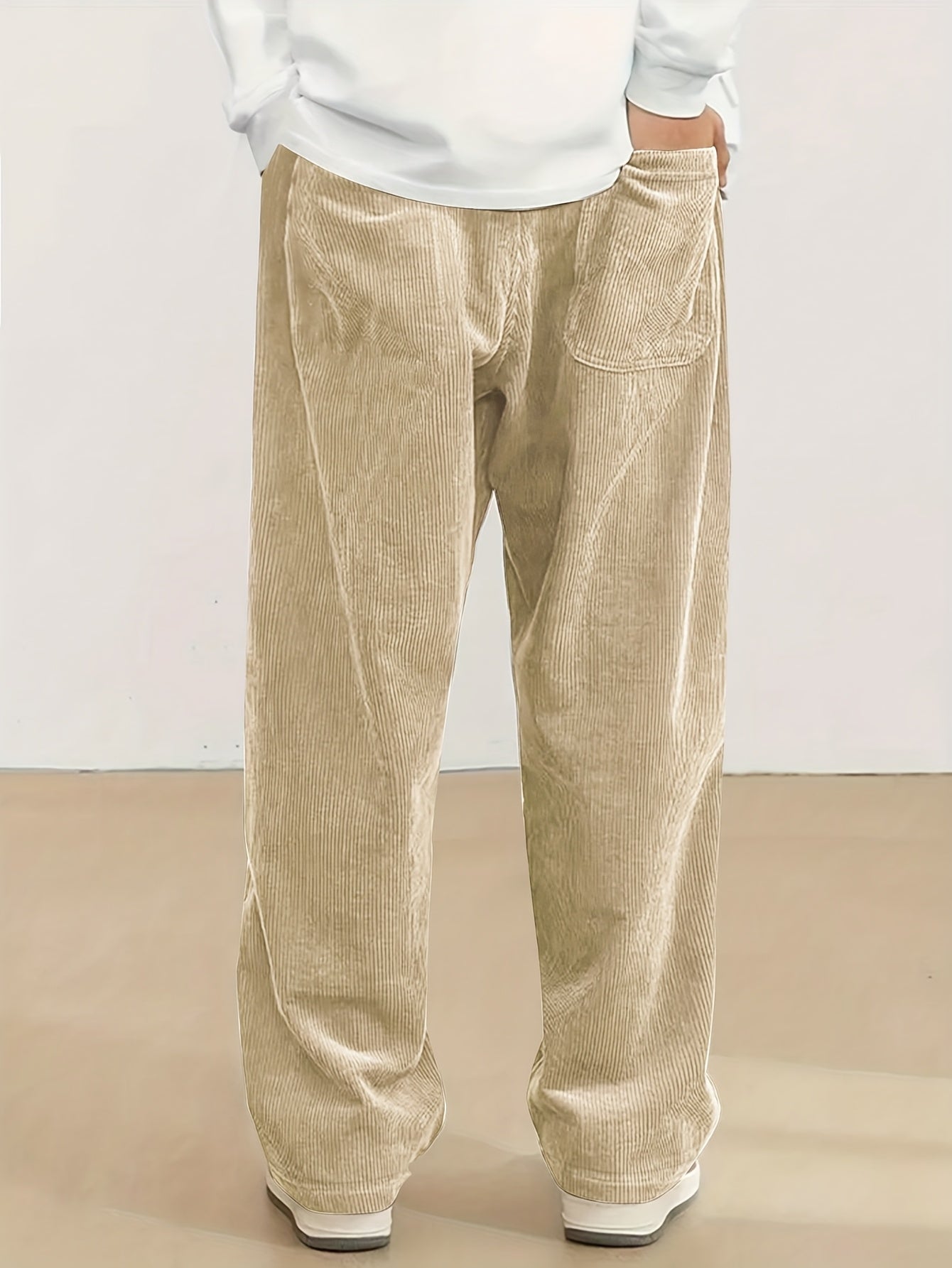 Ellis | Relaxed Corduroy Drawstring Pants