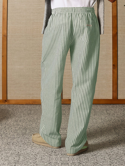 Calloway | Relaxed Striped Drawstring Trousers